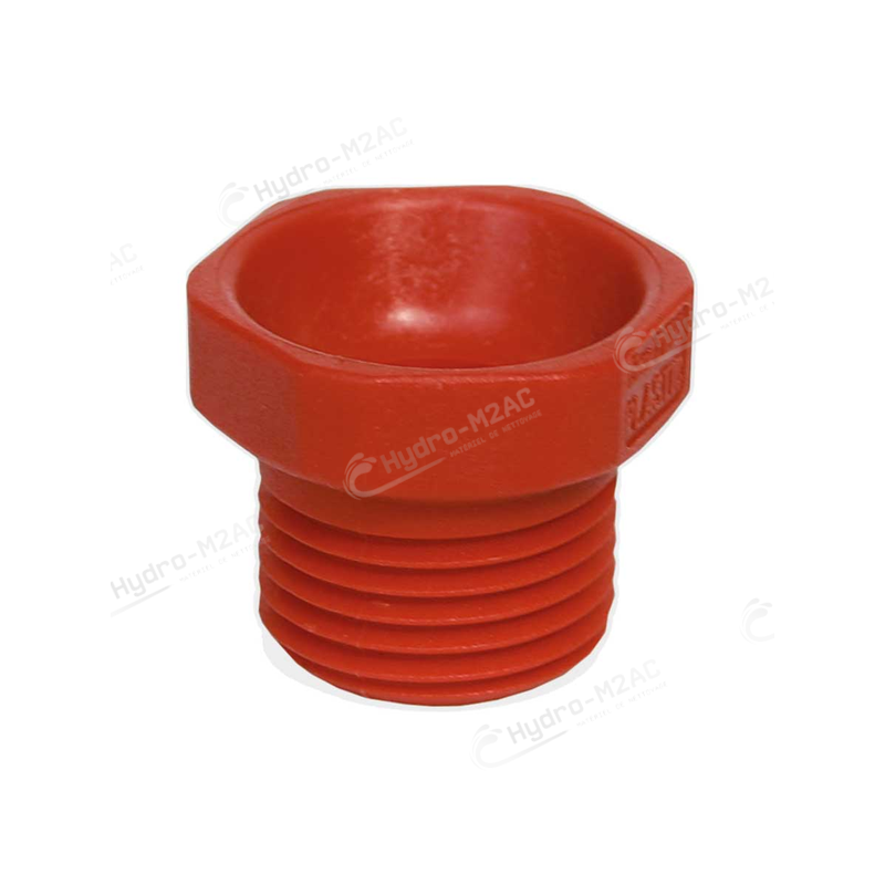 ÉCROU PROTÈGE-BUSE ROUGE PVC - image 1