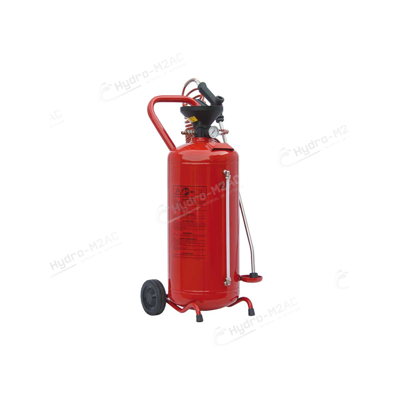 PRÉ-PULVÉRISATEUR 50 L ACIER LAQUÉ ROUGE - image 1