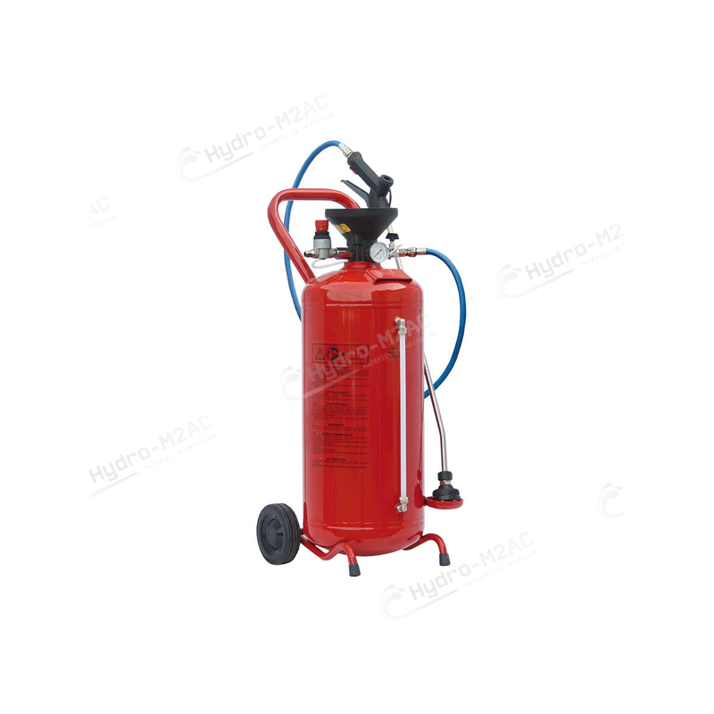 PULVÉRISATEUR MOUSSE 24 L ACIER LAQUÉ ROUGE - image 1