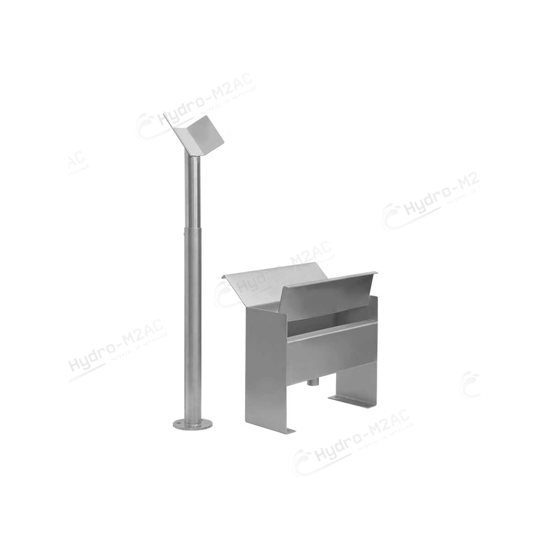 SUPPORT DE LANCE-BROSSE INOX PIED AJUSTABLE - image 1