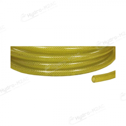 TUYAU TRESSÉ 9X3 JAUNE AU MÈTRE - image 1