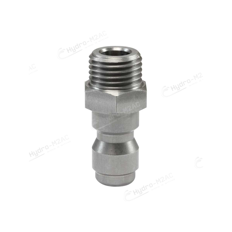 RACCORD RAPIDE ST-245 1/4 M INOX - image 1