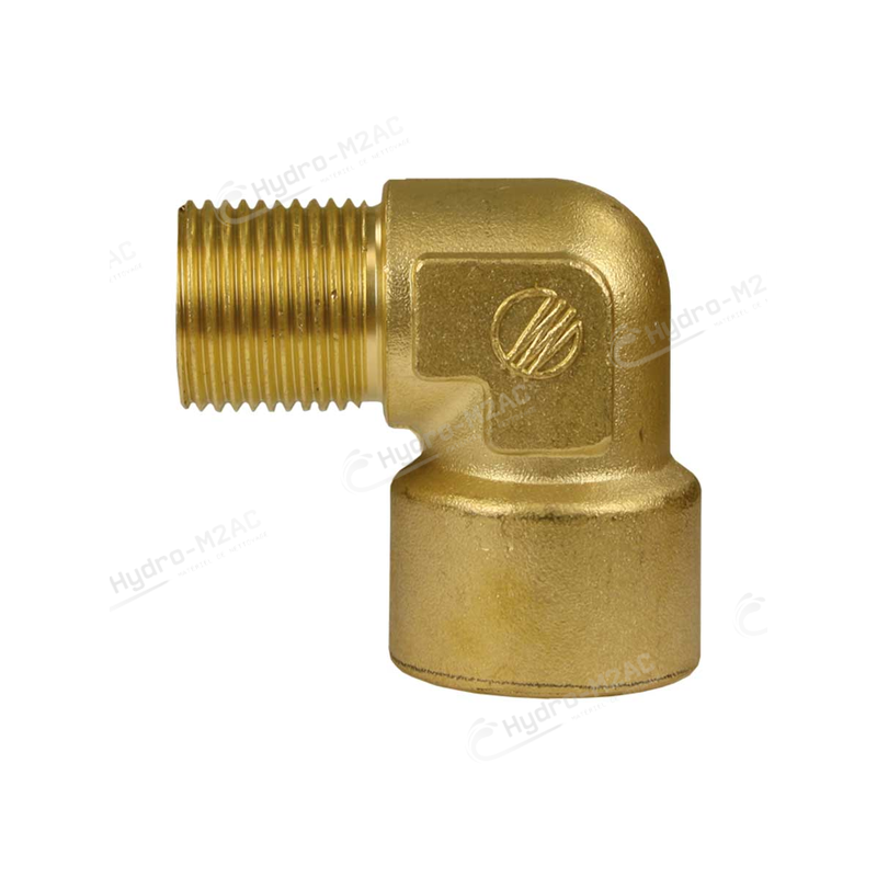 COUDE 3/8 F / 3/8 M LAITON 350 BAR - image 1