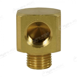 COUDE 1/8M 1/8F LAITON COMPACT - image 1