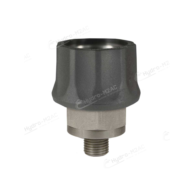 RACCORD RAPIDE ST-45-600 1/4M INOX NOIR - image 1