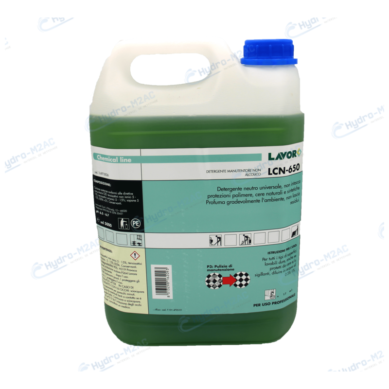 3.697.0026-5 - DETERGENT D'ENTRETIEN LAVOR NON ALCOOLIQUE