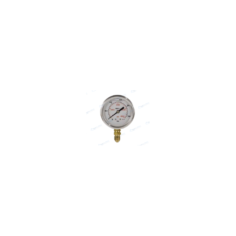 Manomètre pression glycérine 4 – 1/4 M.NPT LM - Manomètres