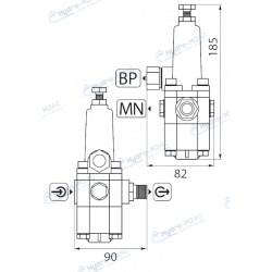 K7.2 - BYPASS K7.2 POUR POMPE INTERPUMP